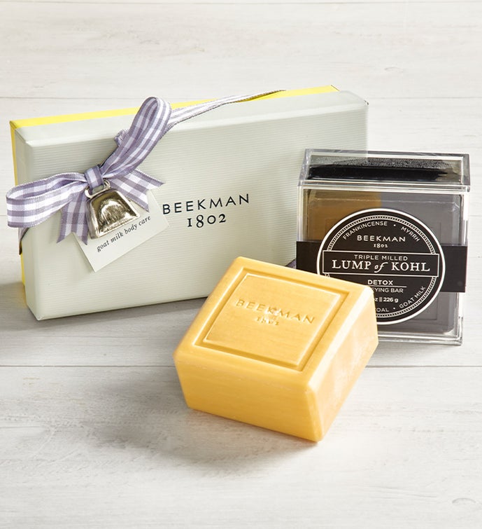 Beekman 1802 Gold and Kohl Lumps Soap Set